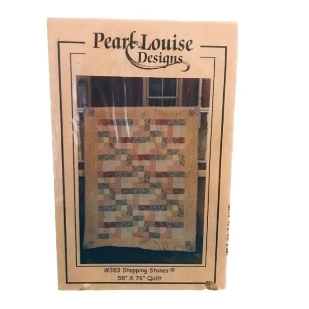 #1535 Pearl Louise Stepping Stones Quilt Sewing Pattern